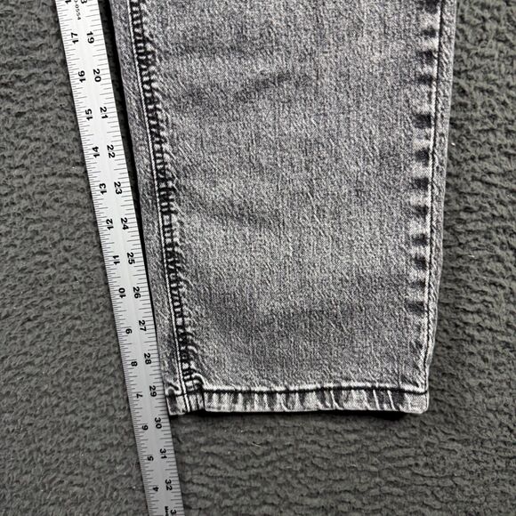 Levis 541 Jeans Mens 36x32 (Fits 34x30) Gray Athletic Tapered Fit Stretch Denim - Picture 6 of 16